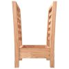 Magazine Rack 40×26.5×38.5 cm Solid Wood Walnut