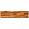 Bench with Live Edge Solid Wood Acacia – 140 cm