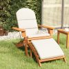 Garden Adirondack Chairs 2 pcs Solid Acacia Wood