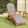 Garden Adirondack Chairs 2 pcs Solid Acacia Wood