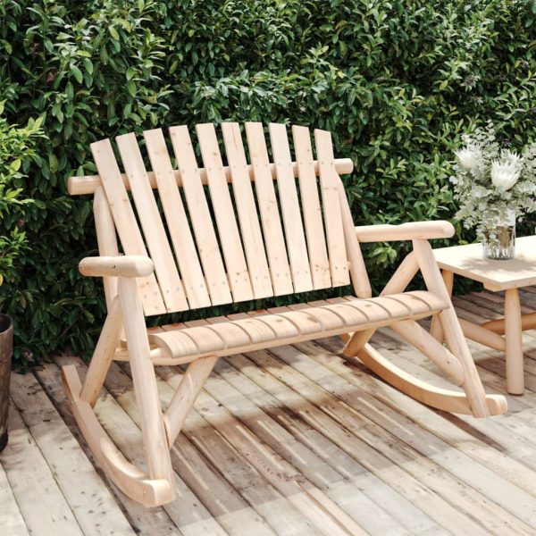 Garden Chair & Bench Solid Wood Spruce