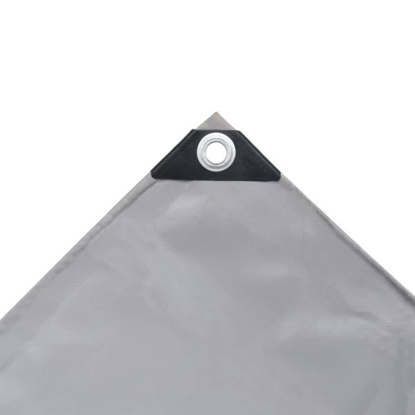 Tarpaulin 650 g/m² 2×3 m Grey