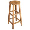 Bar Chairs Solid Acacia Wood – 2