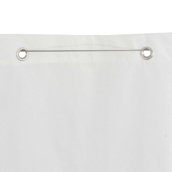 Vertical Awning Oxford Fabric 140 x 240 cm White