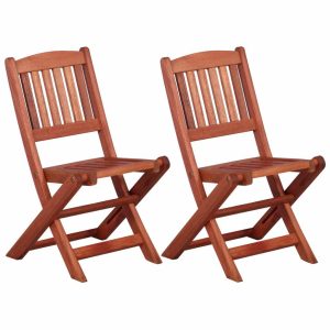 Children’s Dining Chairs 2 pcs Solid Eucalyptus Wood