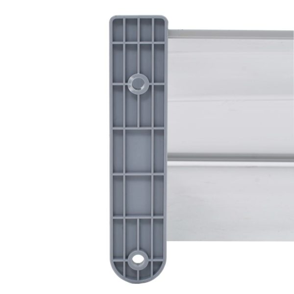 Door Canopy Grey 150×100 cm PC