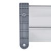 Door Canopy Grey 200×100 cm PC