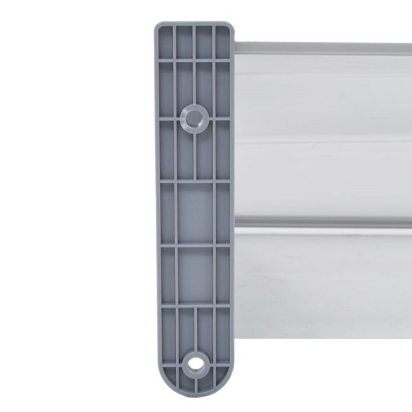 Door Canopy Grey 300×100 cm PC