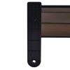 Door Canopy Black 120×100 cm PC