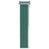 Garden Shed Green 107.5x46x183 cm Galvanised Steel