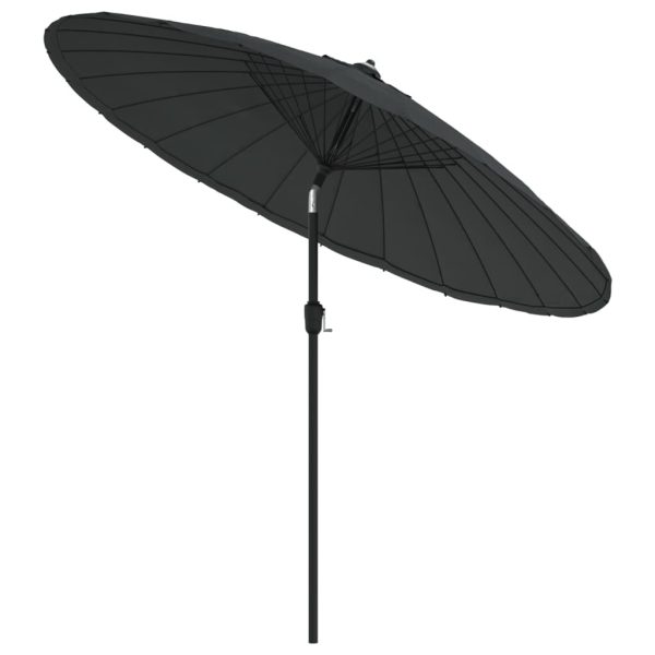 Outdoor Parasol with Aluminium Pole 270 cm Anthracite