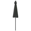 Outdoor Parasol with Aluminium Pole 270 cm Anthracite