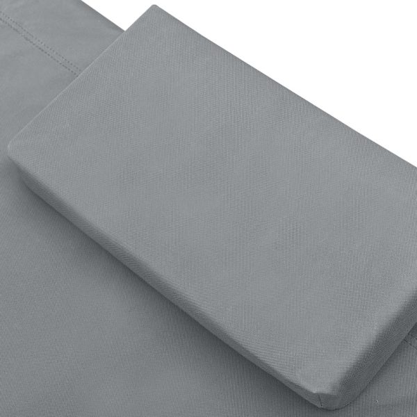 Outdoor Lounge Bed Fabric – Anthracite