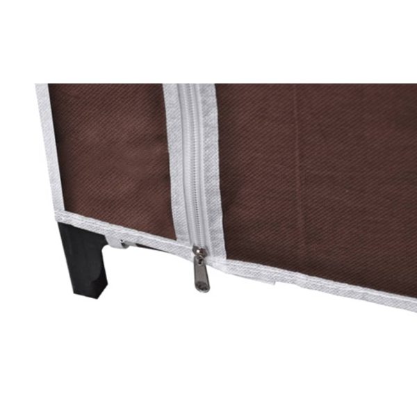Folding Wardrobe 110 x 45 x 175 cm – Brown, 2