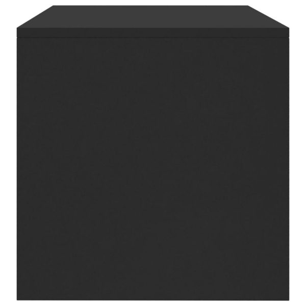 Morton TV Cabinet 120x40x40 cm Engineered Wood – Black