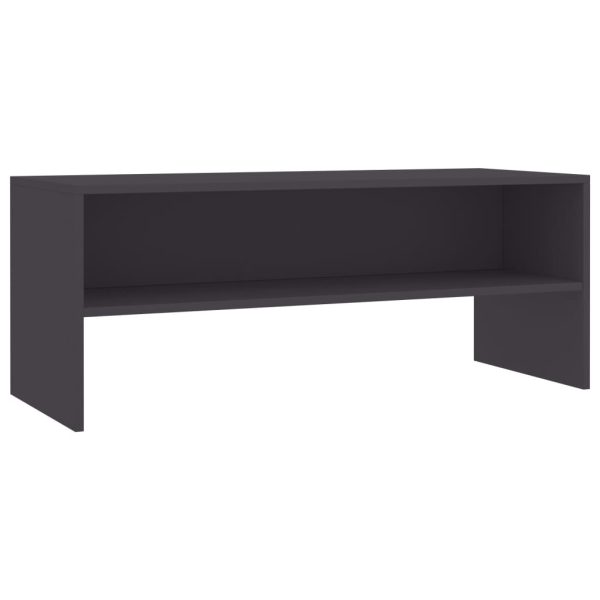 Broxbourne TV Cabinet 100x40x40 cm Engineered Wood – Grey