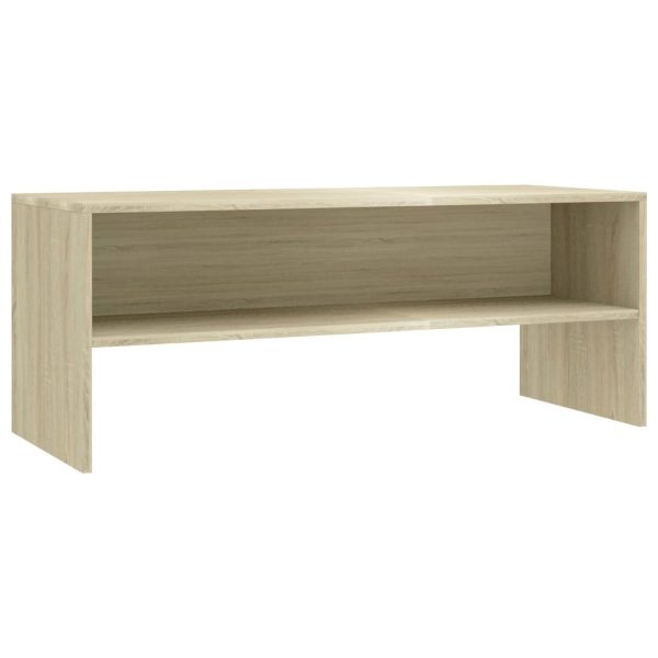 Broxbourne TV Cabinet 100x40x40 cm Engineered Wood – Sonoma oak