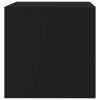 Tamworth TV Cabinet 80x40x40 cm Engineered Wood – Black