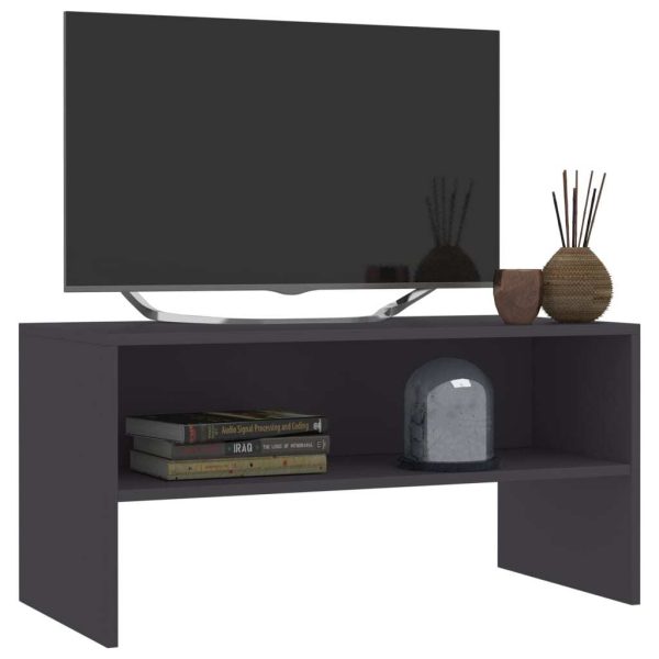 Tamworth TV Cabinet 80x40x40 cm Engineered Wood – Grey