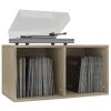 Vinyl Storage Box 71x34x36 cm Engineered Wood – Sonoma oak