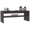 Coffee Table 100x40x40 cm Engineered Wood – Grey