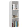 Book Cabinet/TV Cabinet 36x30x114 cm Engineered Wood – White