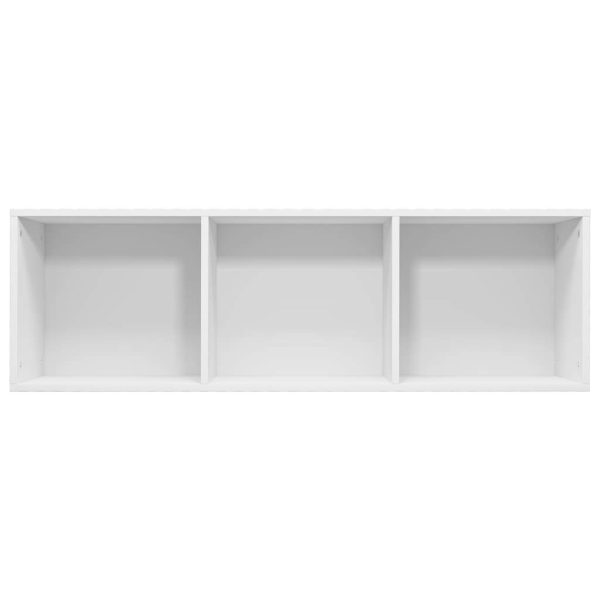 Book Cabinet/TV Cabinet 36x30x114 cm Engineered Wood – White