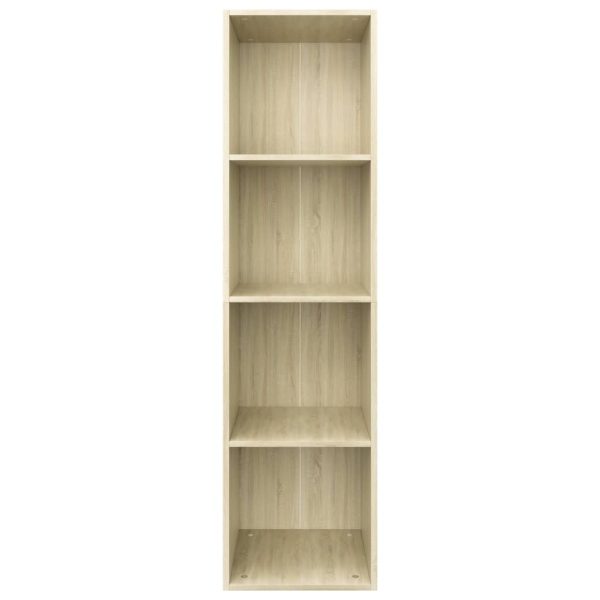 Book Cabinet/TV Cabinet 36x30x143 cm Engineered Wood – Sonoma oak