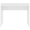 Desk 90x40x72 cm Engineered Wood – White