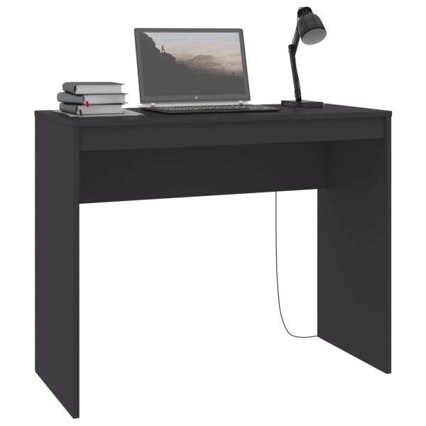 Desk 90x40x72 cm Engineered Wood – Grey