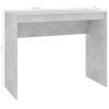 Desk 90x40x72 cm Engineered Wood – Concrete Grey