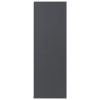 Shoe Rack 54x34x100.5 cm Engineered Wood – Grey