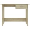 Desk 100x50x76 cm Engineered Wood – Sonoma oak