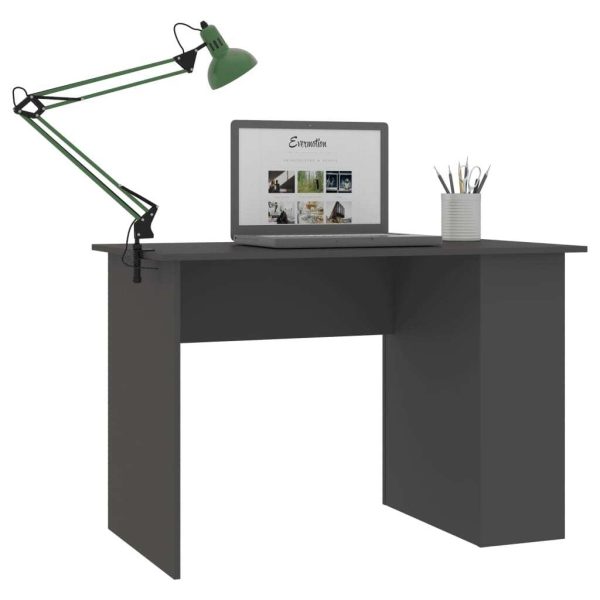 Desk 110x60x73 cm Engineered Wood – Grey