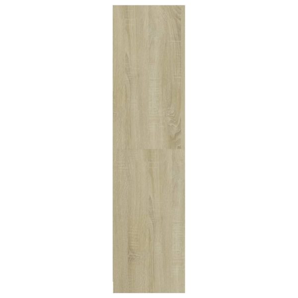 Wardrobe with Drawers 50x50x200 cm Engineered Wood – Sonoma oak