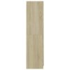 Wardrobe 90x52x200 cm Engineered Wood – Sonoma oak