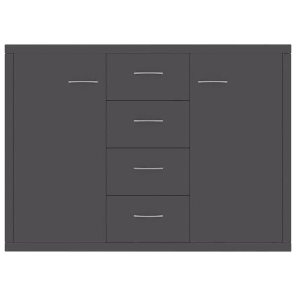 Sideboard 88x30x65 cm Engineered Wood – Grey