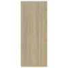Sideboard 105x30x75 cm Engineered Wood – Sonoma oak
