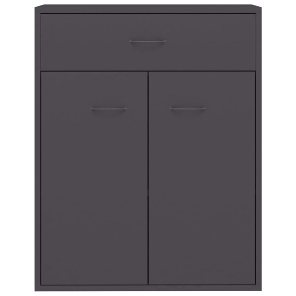 Sideboard 60x30x75 cm Engineered Wood – Grey