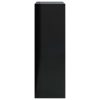 Bookshelf Engineered Wood – 60x24x74.5 cm, High Gloss Black
