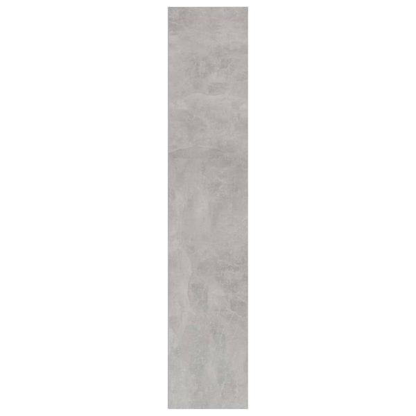 2-Tier Book Cabinet – 60x30x151.5 cm, Concrete Grey