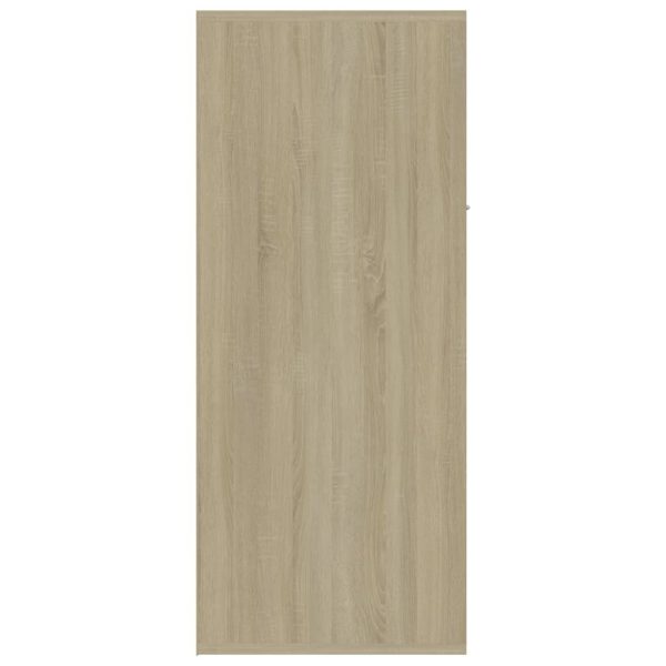 Shoe Cabinet 60x35x84 cm Engineered Wood – Sonoma oak