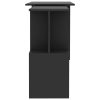 Corner Desk 200x50x76 cm Engineered Wood – Grey