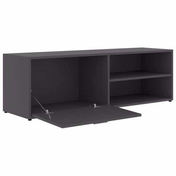 Bookham TV Cabinet 120x34x37 cm Engineered Wood – Grey