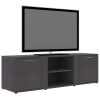 Cramlington TV Cabinet 120x34x37 cm Engineered Wood – Grey