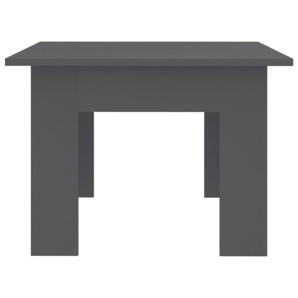 Coffee Table 100x60x42 cm Engineered Wood – Grey