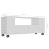 Wenatchee TV Cabinet 120x35x48 cm Engineered Wood – White
