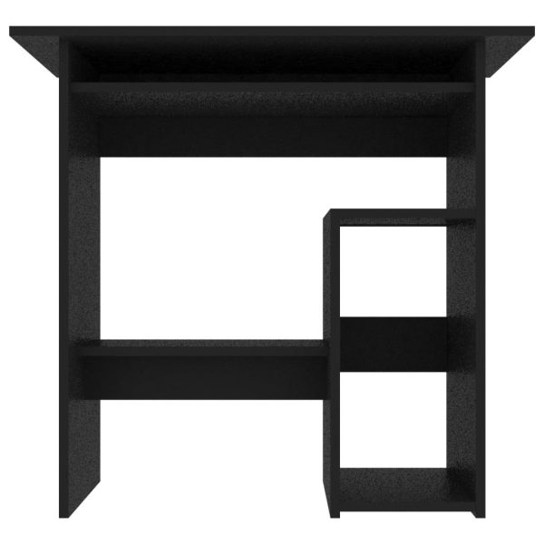 Desk 80x45x74 cm Engineered Wood – Black