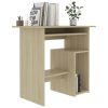 Desk 80x45x74 cm Engineered Wood – Sonoma oak