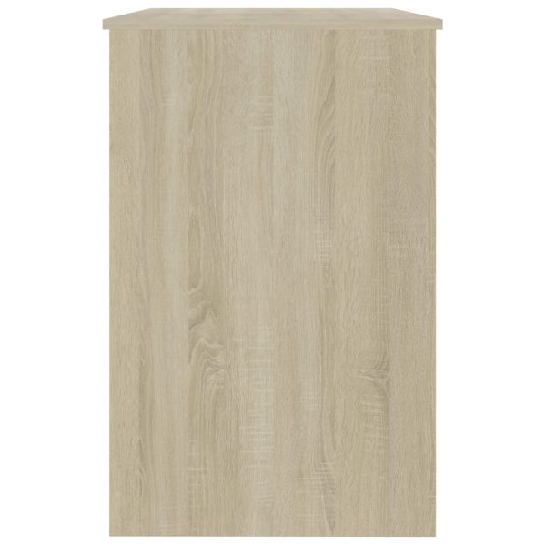 Desk 100x50x76 cm Engineered Wood – Sonoma oak